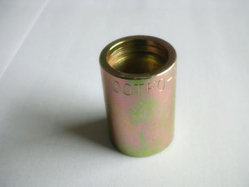 FERRULEslang van staal de Gele SAE Hydraulic Fittings Ferrule For, Hydraulische Slangkoker