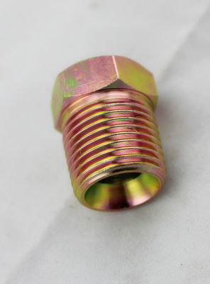 NPT Mannetje en NPT de Vrouwelijke Hydraulische Rechte Adapter van de Draad Hydraulische Montage